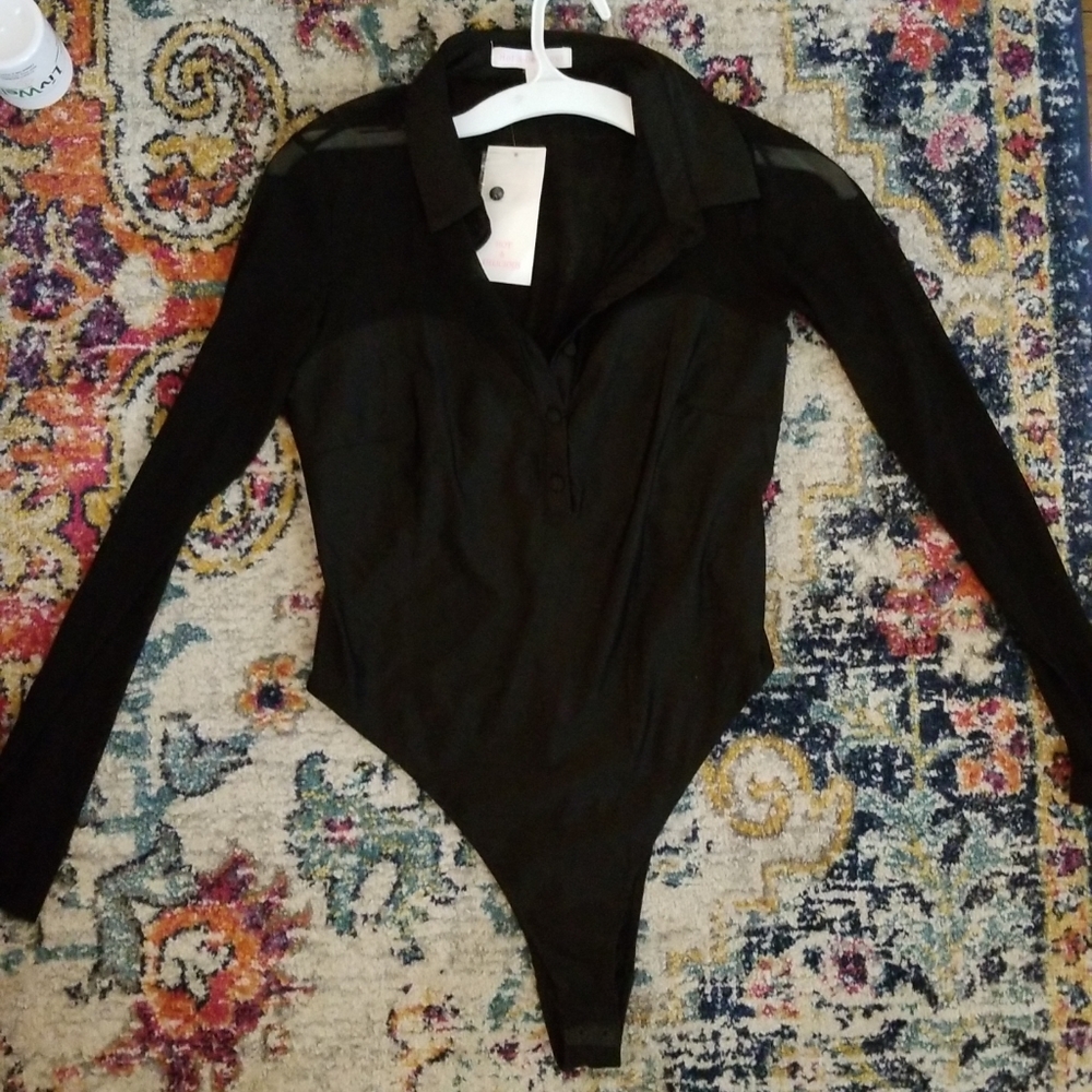 Dark Your Electrik Vixen Polo Bodysuit